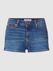Korte jeans met labeldetails van Tommy Jeans Blauw / turquoise - 38