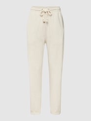 Sweatpants mit Label-Detail von Marc O'Polo Beige - 44