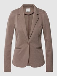 Blazer met paspelzakken, model 'KATE' van ICHI Bruin - 45
