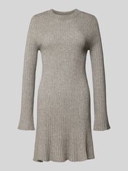 Uitlopende gebreide jurk van viscosemix, model 'MICHELLA' van Only - 18