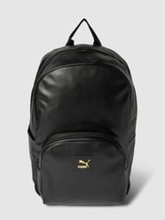 Rucksack mit Label-Applikation Modell 'Classics LV8' von Puma Schwarz - 1