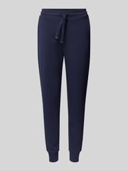 Sweatpants aus Baumwoll-Mix von Christian Berg Woman Blau - 10