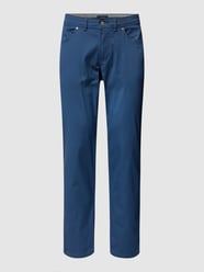 Slim fit broek met stretch van Christian Berg Men Blauw - 45