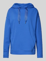 Overized Hoodie mit Label-Stitching von JOOP! Blau - 21