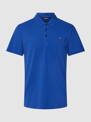 Poloshirt met logostitching, model 'EALIS' van Napapijri Blauw - 30