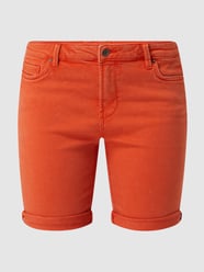 Korte jeans van sweat-denim  van Esprit Rood - 12