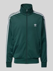 Sweatjacke mit Label-Stitching von adidas Originals Grün - 8