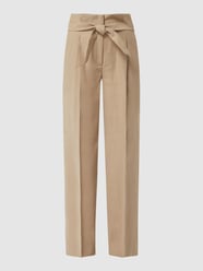 Paperbag-Hose aus Viskosemischung von Mango Weiß - 34
