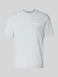 t-shirt o kroju relaxed fit z czystej bawełny model 'WILDFELL' od Barbour - 2
