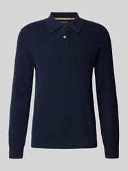 Slim Fit Poloshirt mit Knopfleiste von Christian Berg Men - 32