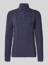 Troyer o kroju loose fit z prążkowanymi wykończeniami od Superdry - 43