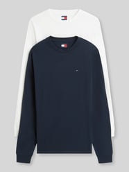 Regular Fit Langarmshirts aus reiner Baumwolle im 2er-Pack von Tommy Jeans - 11