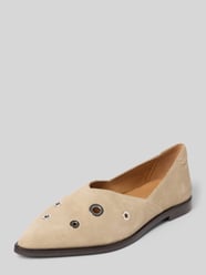 Balerina z zamszu model 'CAMILLA 5B' od Marc O'Polo - 9
