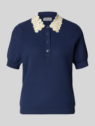 koszulka polo o kroju regular fit z mieszanki wiskozy model 'JAMBER' od Essentiel Antwerp - 36
