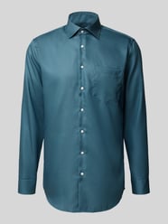 Koszula biznesowa o kroju regular fit z listwą guzikową od SEIDENSTICKER REGULAR FIT - 39