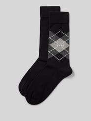 Socken mit geripptem Abschluss von JOOP! Collection Schwarz - 40