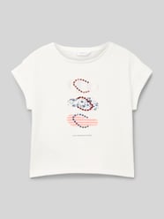 T-Shirt mit Motiv-Print von Mango - 20