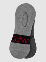 Füßlinge mit Stretch-Anteil im 2er-Pack von CK Calvin Klein Grau - 29