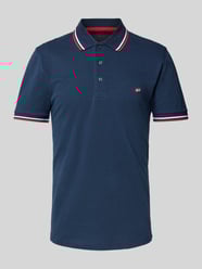 Poloshirt met labelstitching van Christian Berg Men - 4