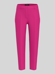 Slim fit zakelijke broek met labelopschrift van Marc Cain - 32