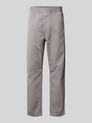 Relaxed Fit Hose mit elastischem Bund Modell 'FLINT' von Carhartt Work In Progress Grau - 40