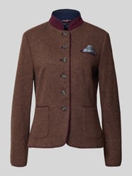 Blazer aus Woll-Mix mit Einstecktuch von White Label - 22