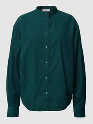 Overhemdblouse met opstaande kraag van Marc O'Polo Denim Groen - 26