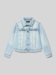 Jeansjacke mit Volants und Knopfverschluss von Blue Seven - 24