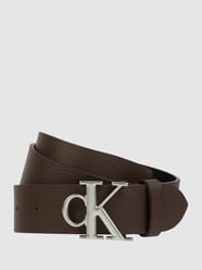 Ledergürtel mit Pinschließe  von Calvin Klein Jeans Braun - 10