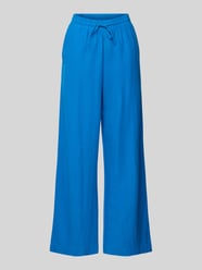 Straight leg linnen broek met steekzakken, model 'Lavea' van FREE/QUENT - 16