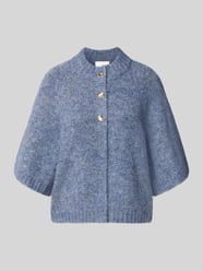 Relaxed Fit Cardigan mit Woll-Anteil Modell 'Benutta' von Neo Noir - 40