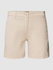 Shorts met knoop- en ritssluiting, model 'NARIE' van Napapijri Beige - 33
