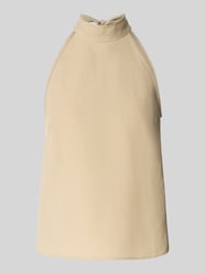 Blusentop aus Lyocell-Leinen-Mix Modell 'SARHEO' von Samsøe Samsøe Beige - 40