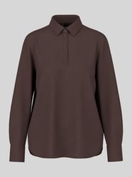 Regular Fit Longline Hemdbluse mit Zierknöpfen von Marc Cain - 31