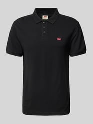 Poloshirt mit Label-Stitching von Levi's® Schwarz - 45