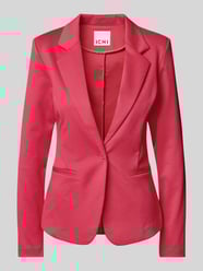 Żakiet o kroju slim fit z kołnierzem z połami model ‘KATE’ od ICHI - 24