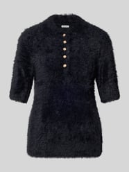 Strickpullover mit 1/2-Arm und Knopfleiste von Christian Berg Woman - 28