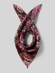 Tuch aus Seide im Allover-Look von Codello Bordeaux - 21