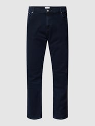 PLUS SIZE Regular Fit Jeans mit Label-Detail von Calvin Klein Jeans Plus Schwarz - 36