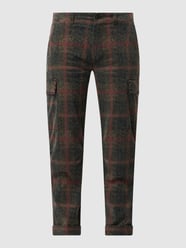 Cropped Cargohose mit Viskose-Anteil Modell 'Judy' von Mason's Grün - 24