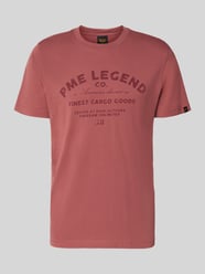 Koszulka z nadrukiem logo, krój regular fit od PME Legend - 25
