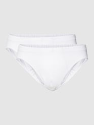 Slip mit elastischem Bund im 2er-Pack von Huber Bodywear Weiß - 14