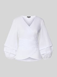 Wickelbluse mit 3/4-Arm von More & More - 1
