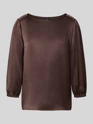 Loose Fit Langarmbluse aus reiner Seide Modell 'ADDITIONS' von Marc Cain - 8