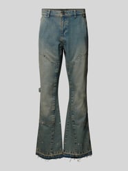 Flared jeans met Franse steekzakken van EIGHTYFIVE - 5