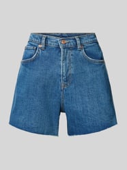 Szorty jeansowe damskie z mieszanką bawełny od Pepe Jeans - 3