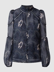 Bluse mit Allover-Muster Modell 'Bernot' von Ted Baker Blau - 2