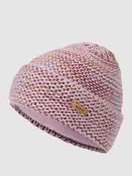 Beanie met wol, model 'Oriana' van Barts Paars - 17