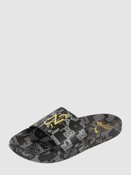 PUMA X NEYMAR JR instappers met logo, model 'Leadcat' van Puma Grijs / zwart - 9