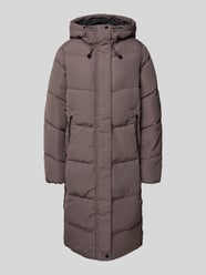 Płaszcz pikowany o kroju relaxed fit z kapturem model ‘MAGGI LIFE’ od Only - 35